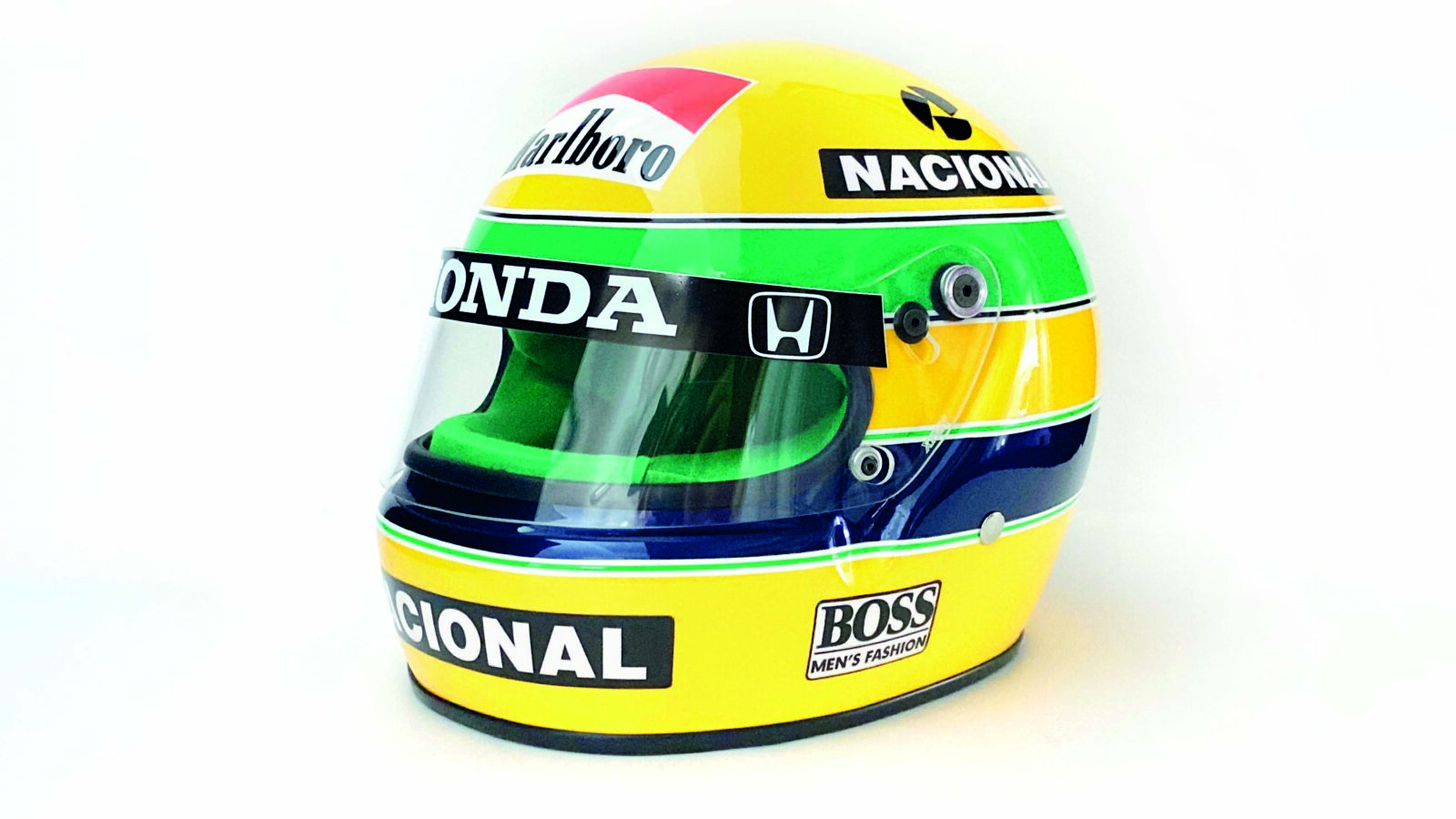 Ayrton Senna replica helmet MS shop