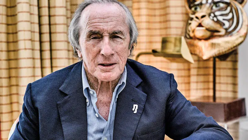 Jackie Stewart portrait