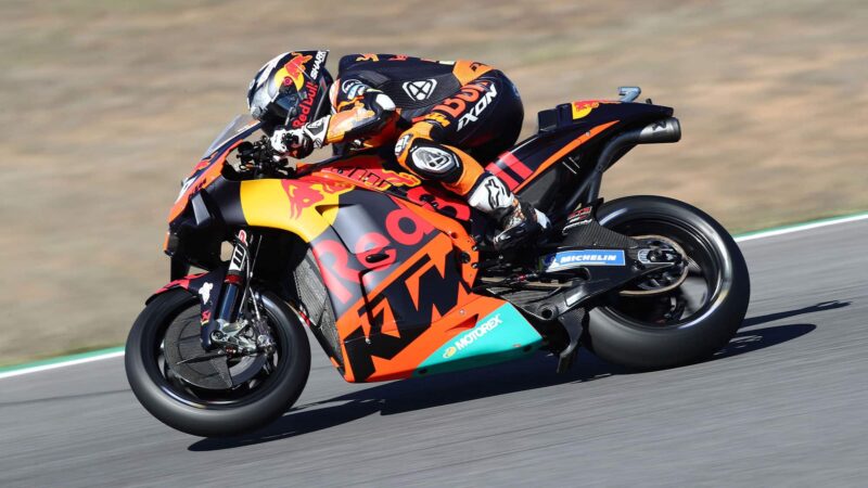 Miguel Oliveira on KTM bike