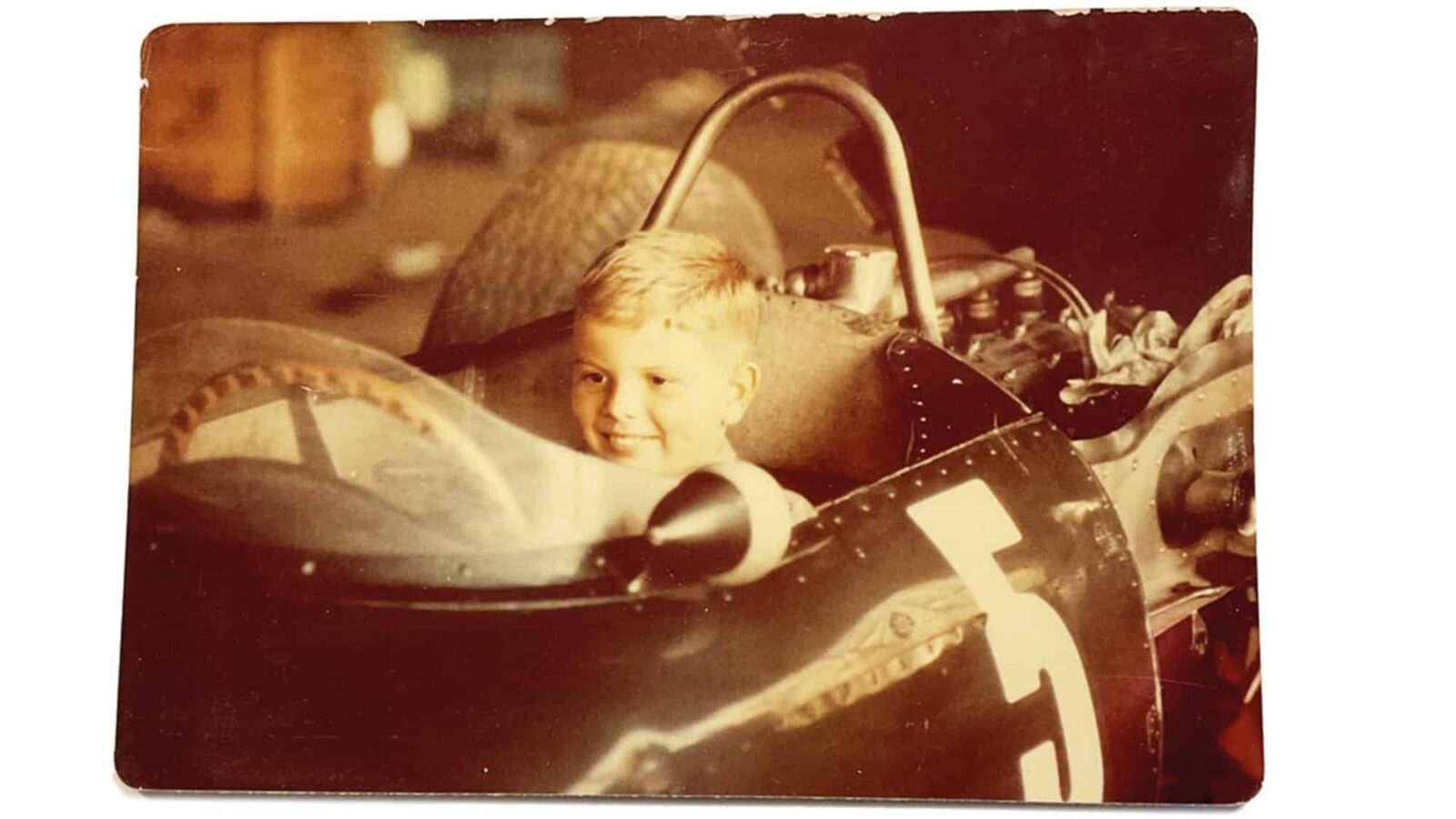 Bill Wilcox in the BRM P57 of Tony Brooks