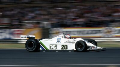 Williams of Clay Regazzoni in the 1979 British Grand Prix