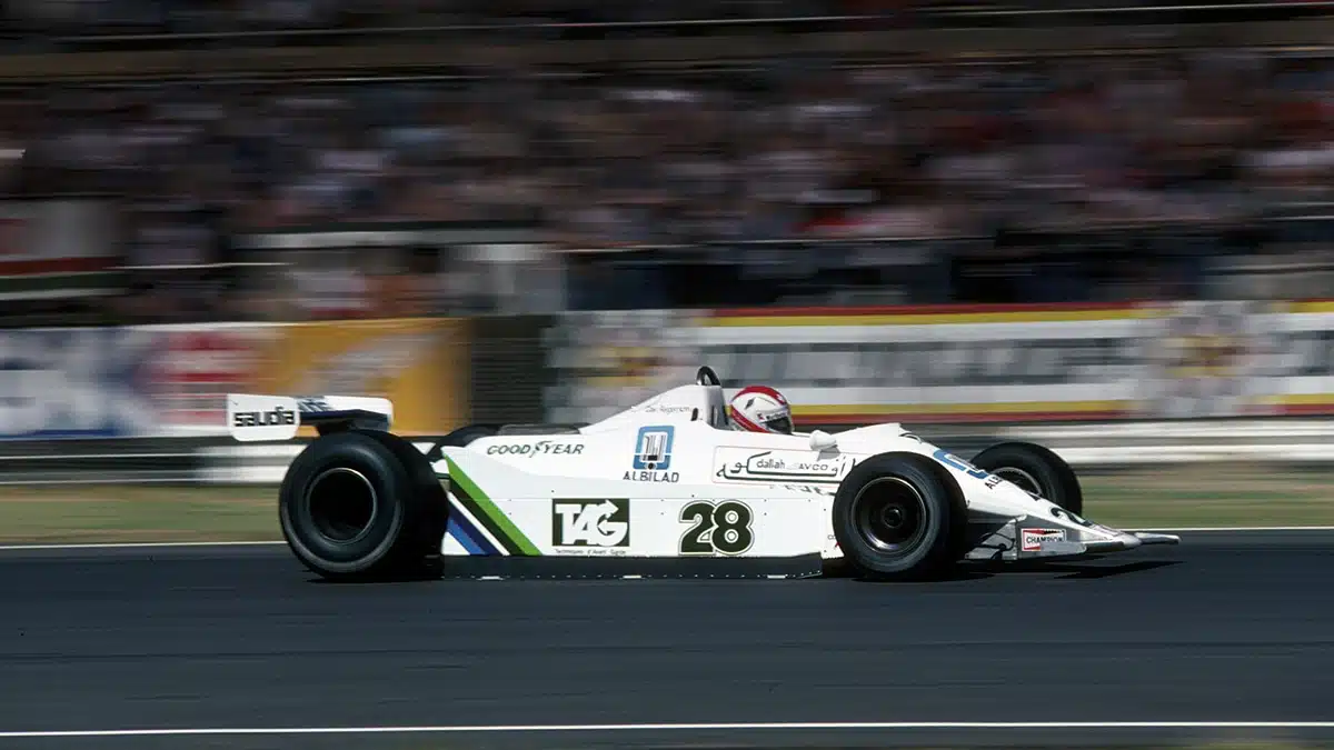 Williams of Clay Regazzoni in the 1979 British Grand Prix