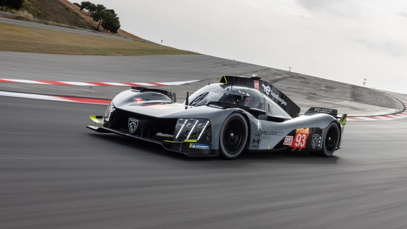 Peugeot 9X8 on track testing ahead of World Endurance Championship debut