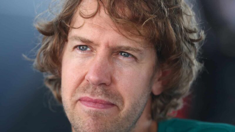 Sebastian Vettel portrait