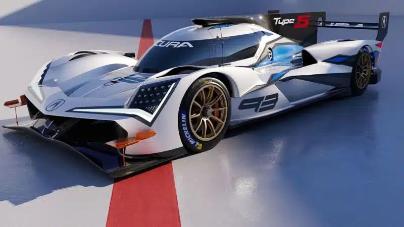 2023 Acura IMSA LMDh car
