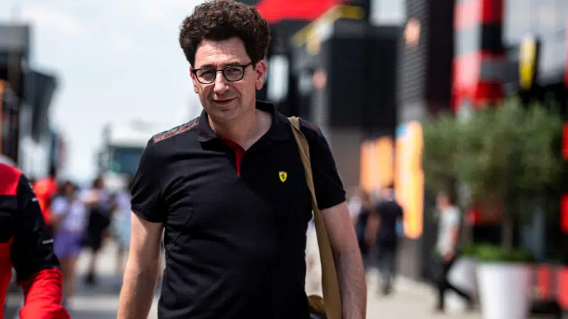 Ferrari F1 team boss at the 2022 Hungarian GP