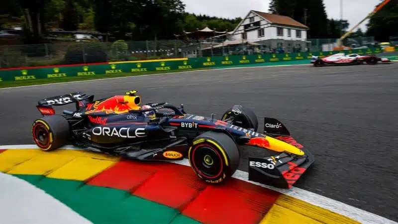 Red-Bull-F1-driver-Sergio-Perez-at-the-2022-Belgian-GP