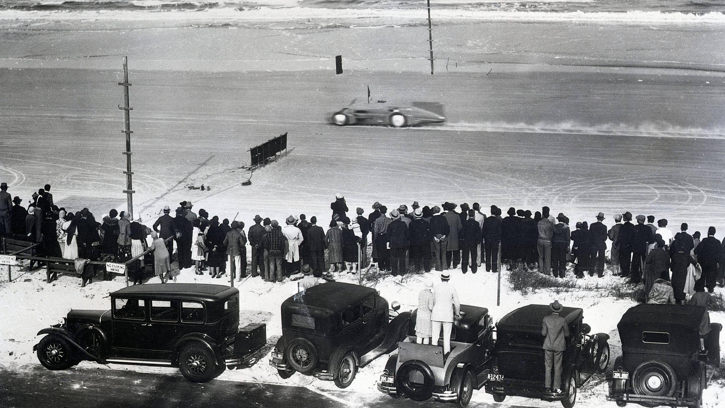 Captain Malcolm Campbell’s Bluebird 1936