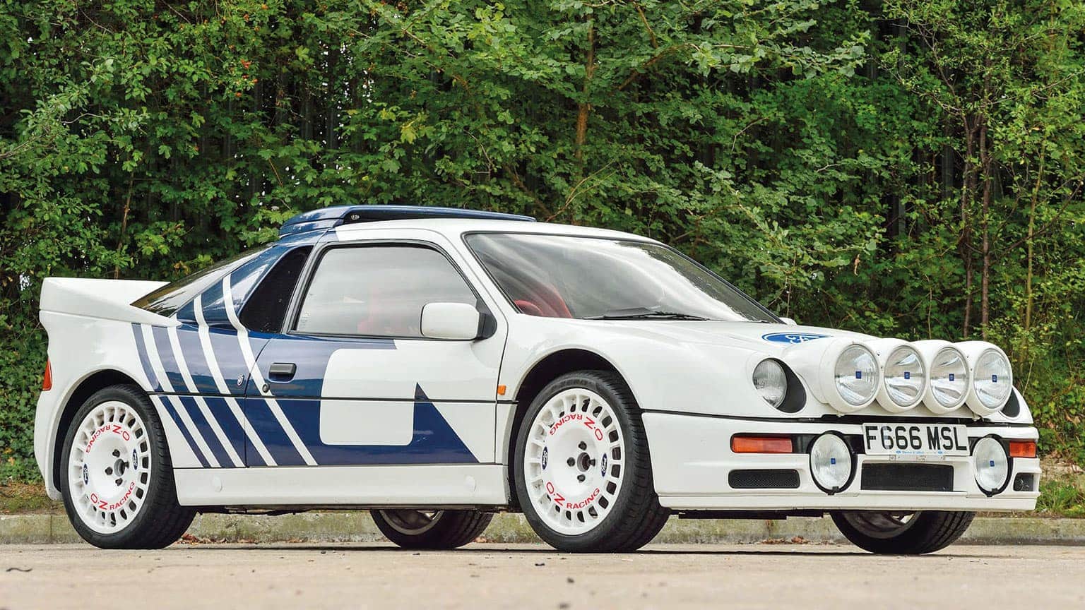 Ford RS200 Diamond White