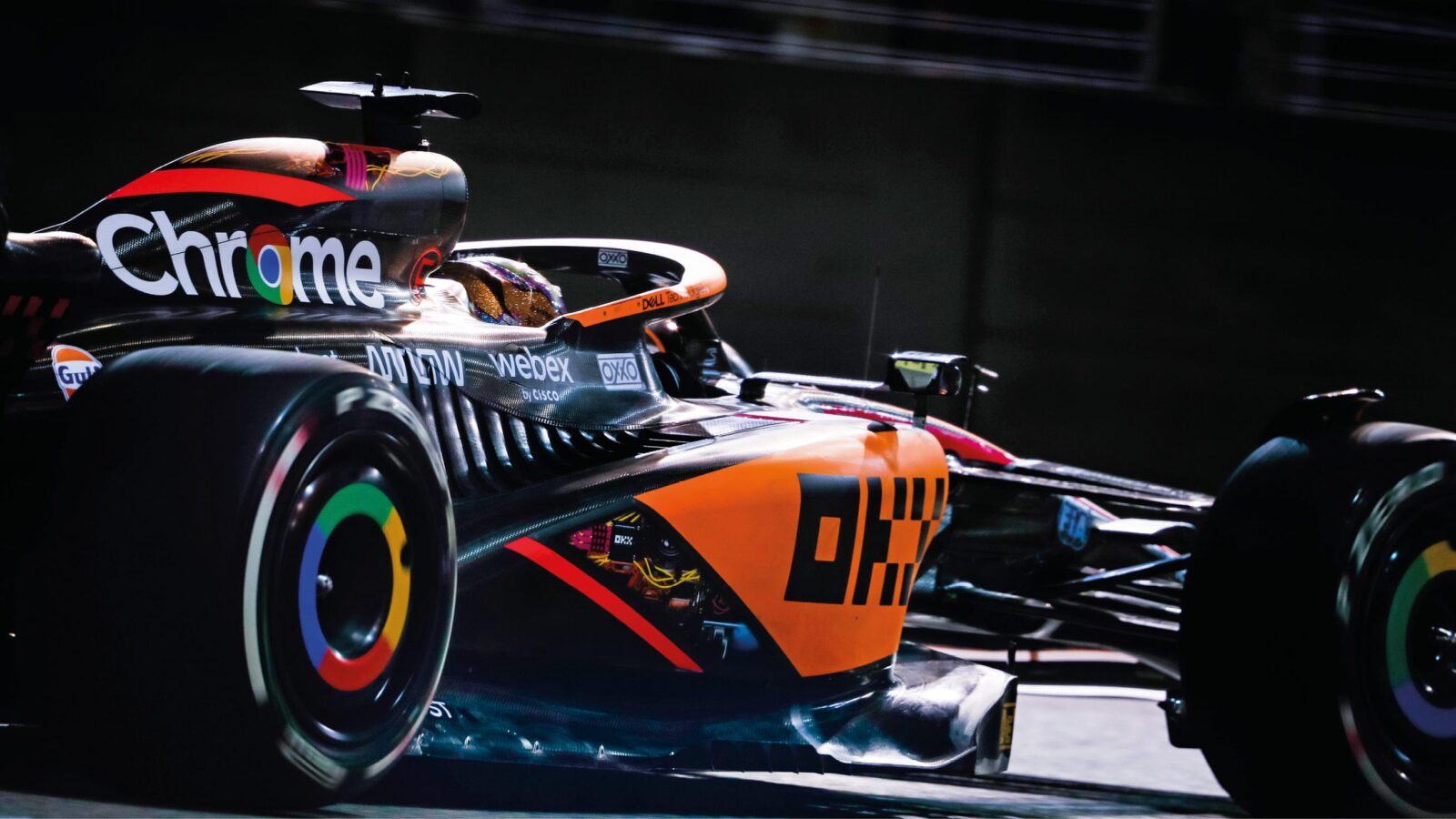 McLaren fresh sidepod/floor combination