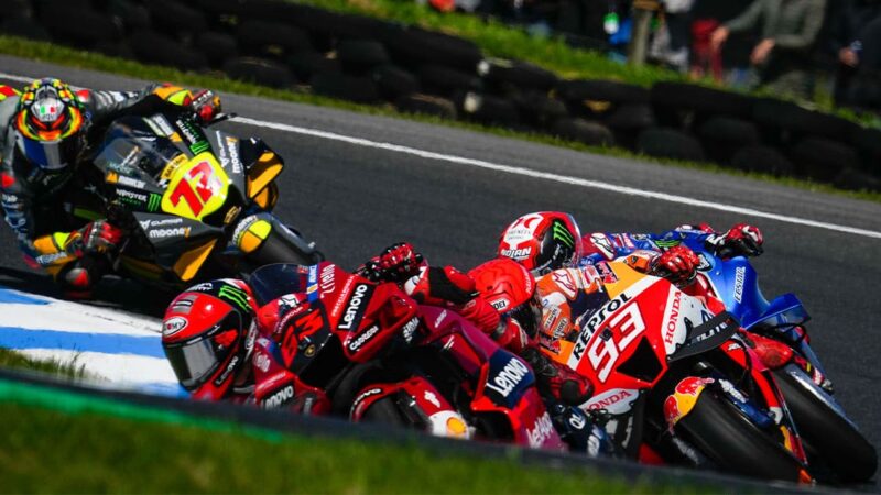 MotoGP-Ducati-rider-Pecco-Bagnaia-leads-the-2022-Australian-GP-at-Phillip-island