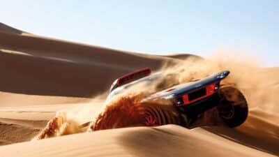 Audi RS Q in Desert