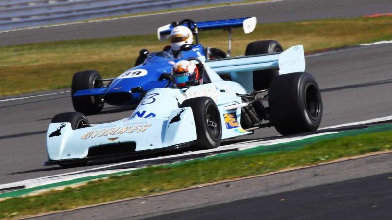 Chevrolet B35 of Tim de Silva at Classic at Silverstone