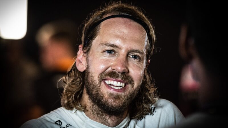 Sebastian Vettel portrait during interview