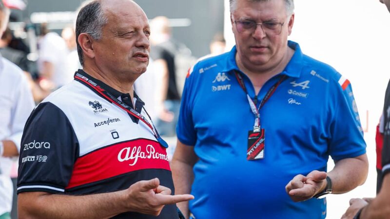 Ferrari F1 team boss Frederic Vasseur
