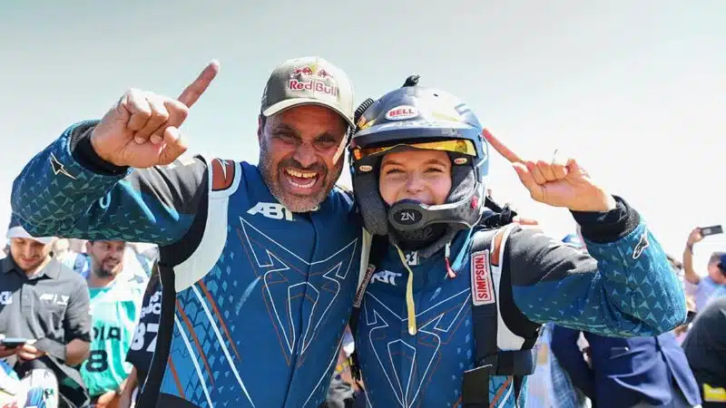 Klara Andersson Nasser Al-Attiyah Uruguay Extreme E