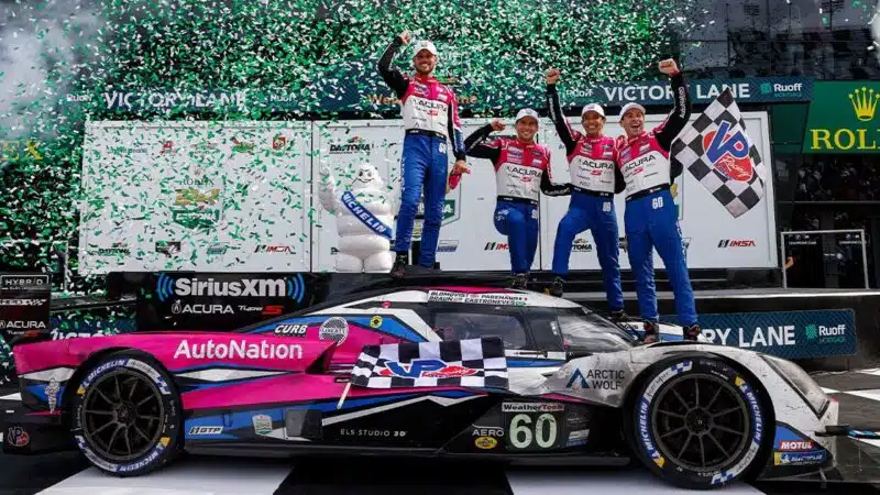 Acura LMDh car Daytona 24 Hours