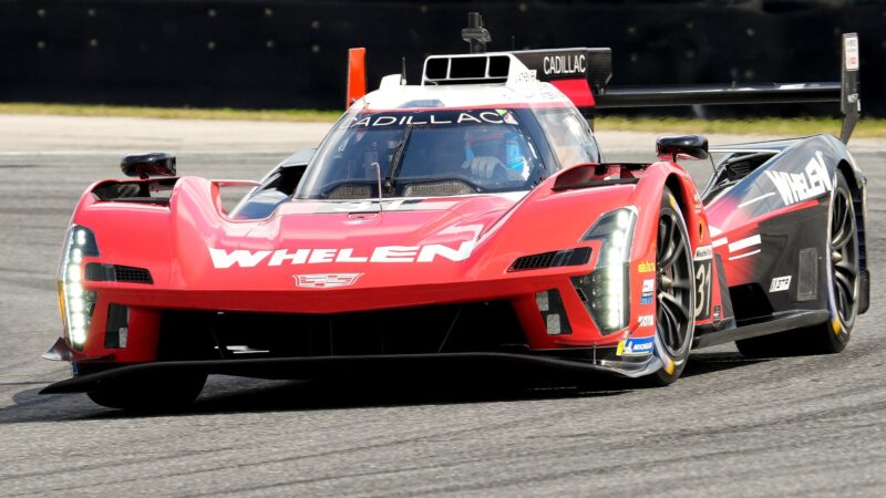 Cadillac GTP car at Roar before Daytona 24 2023