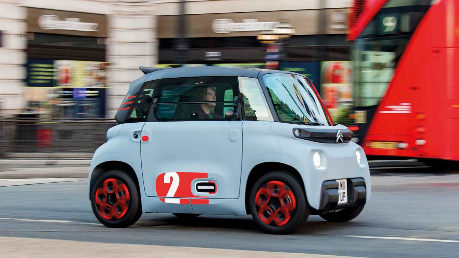 Citroen Ami on the London Roads