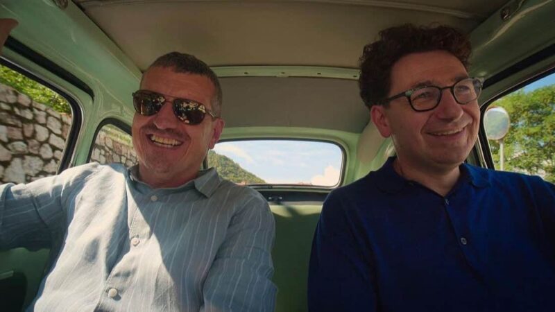 Guenther Steiner and Mattia Binotto Netflix Drive to Survive Season 5