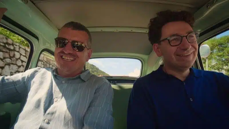 Guenther Steiner and Mattia Binotto Netflix Drive to Survive Season 5