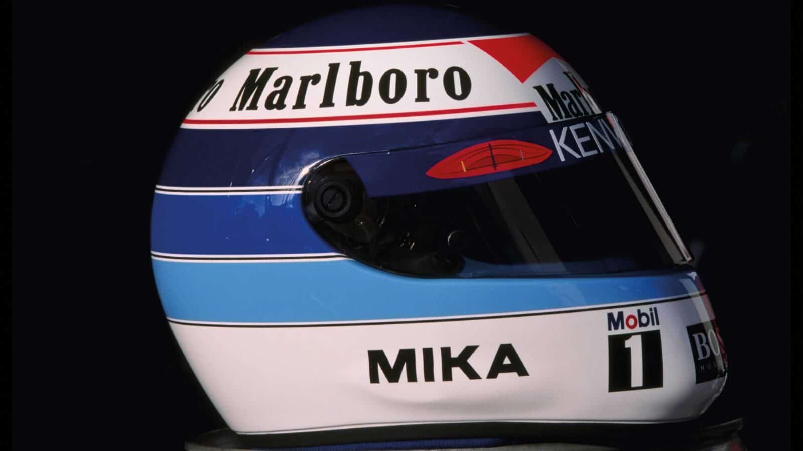 Mika Hakkinen Helmet