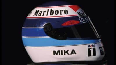 Mika Hakkinen Helmet