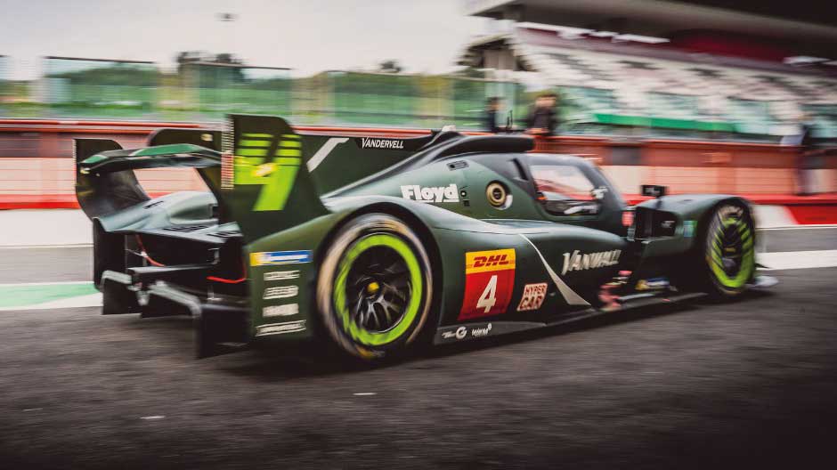 Villeneuve in a Vanwall