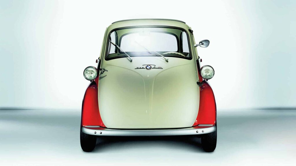 BMW Isetta three-wheeled car