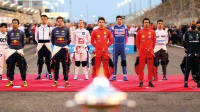 Drivers of 2022 line up, drive to survive