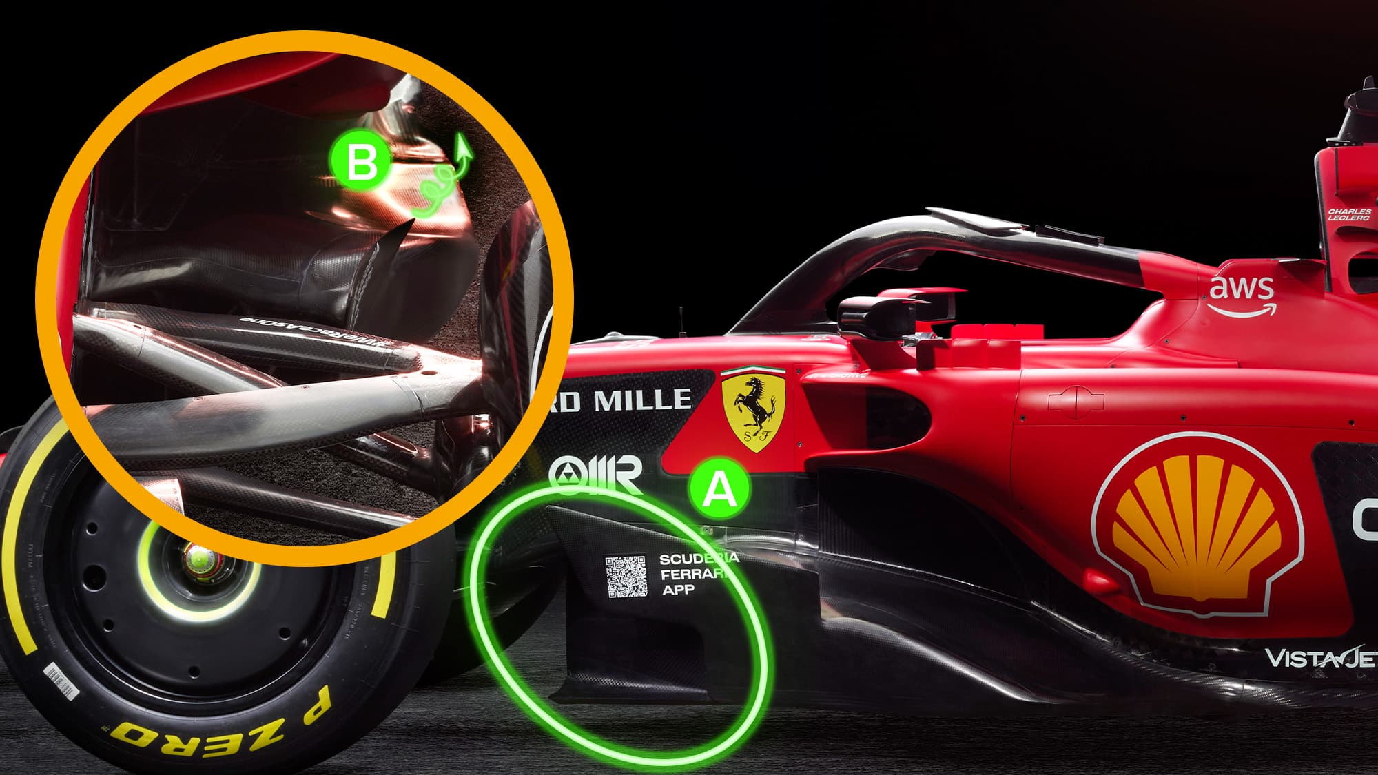 Ferrari bargeboards
