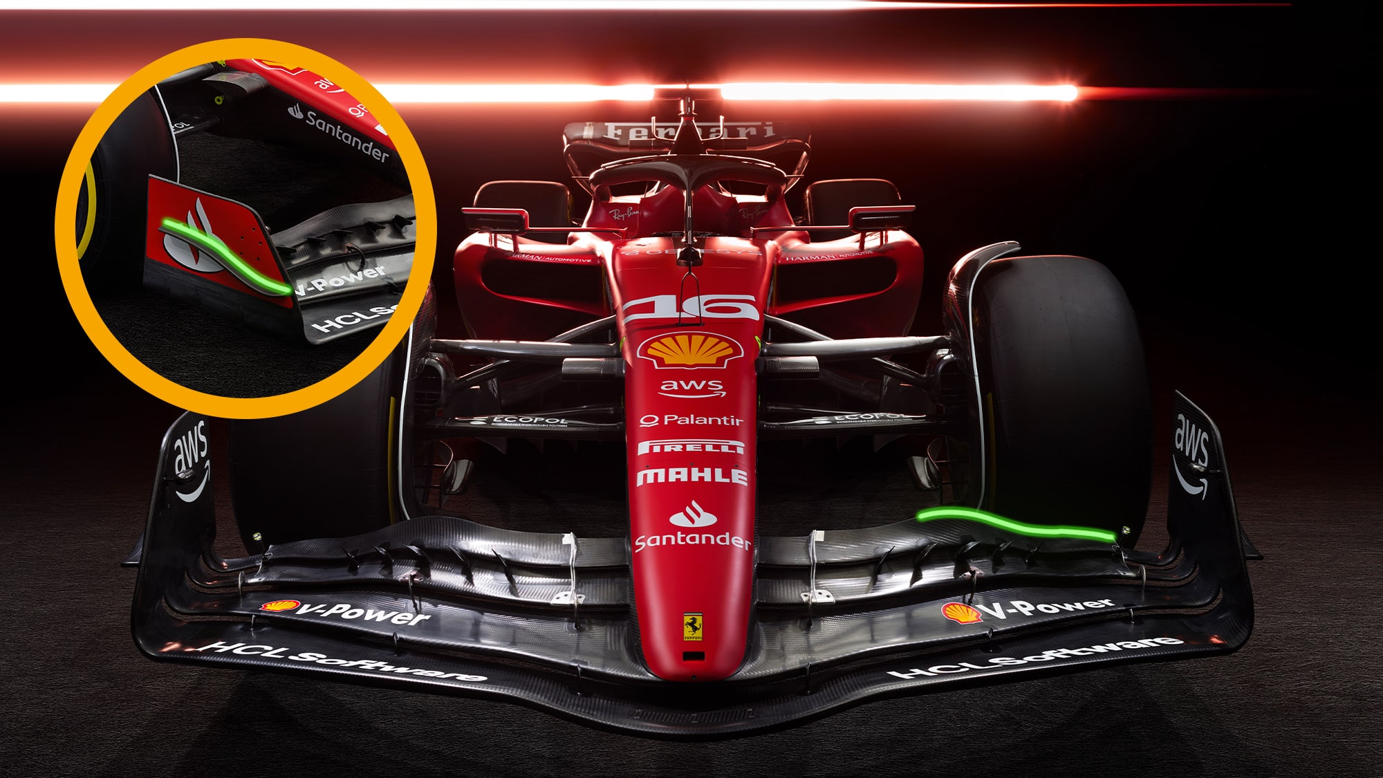 Ferrari front wing 2