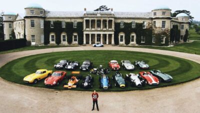 Goodwood House featuring the Duke of Richmond