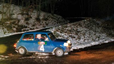 Kevin Haselden in the Cooper S