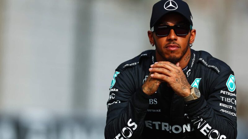 Lewis Hamilton portrait