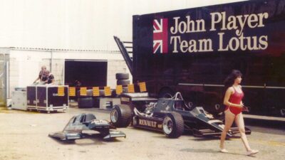Stripped Lotus in 1983