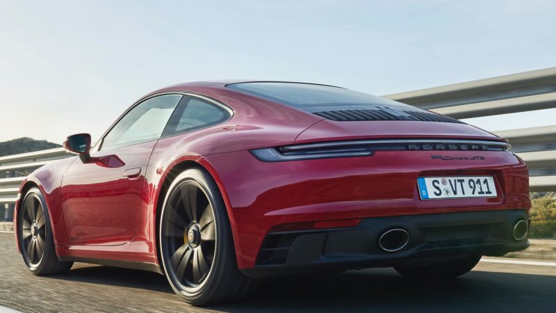 2022 Porsche 911 rear