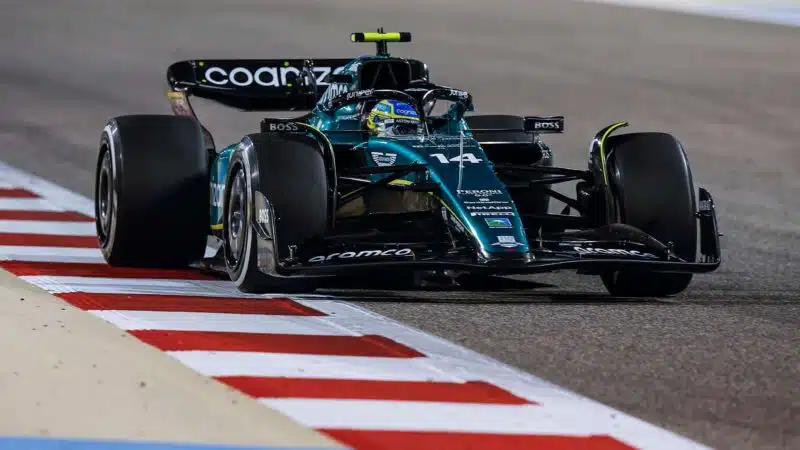 5 Fernando Alonso Aston martin Bahrain 2023 F1 pre-season test
