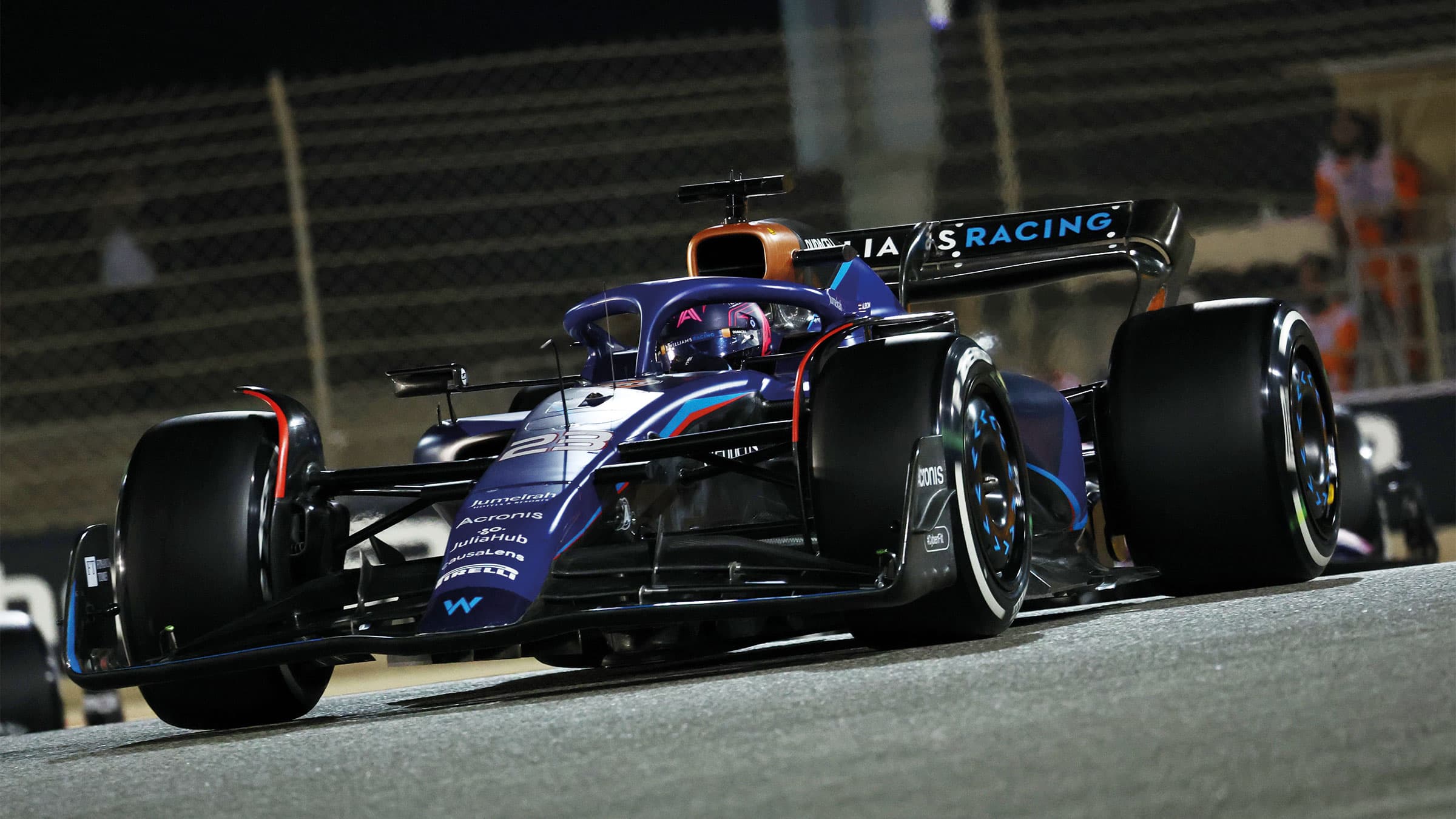 Alex Albon in Williamsat Bahrain GP