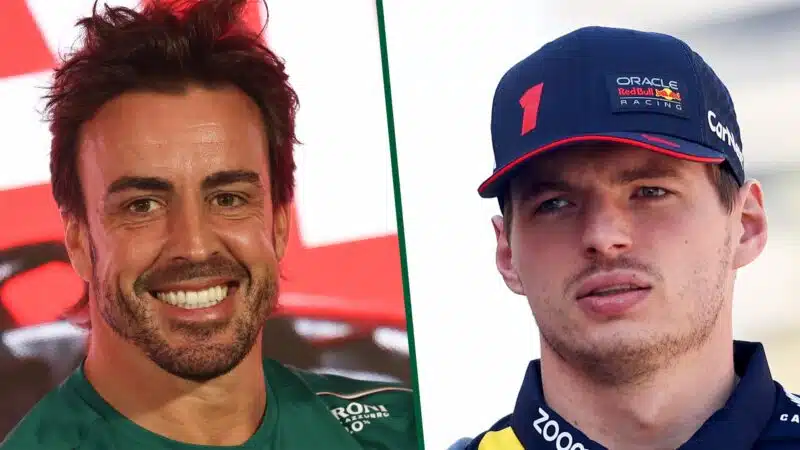 Alonso Verstappen split picture