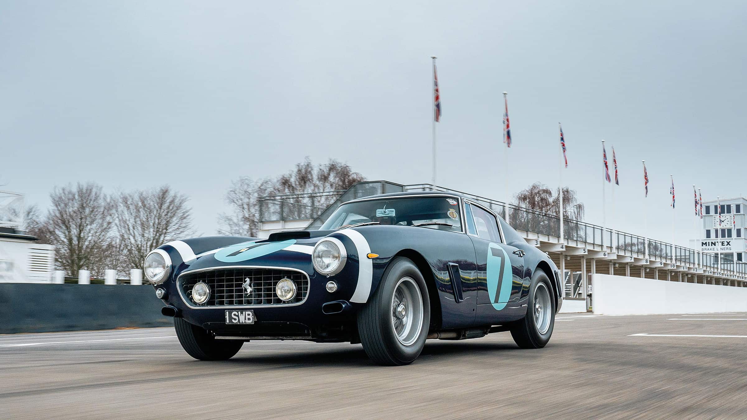 Andrew Frankel driving the Ferrari 250 SWB