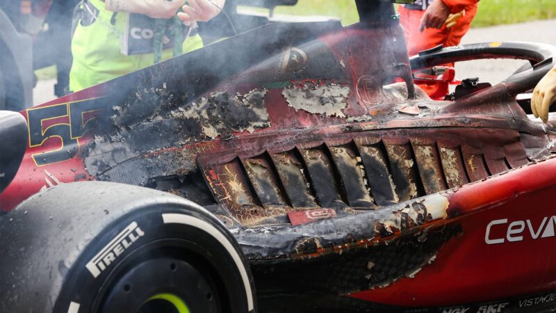 Carlos Sainz Ferrari 2022 Austrian GP