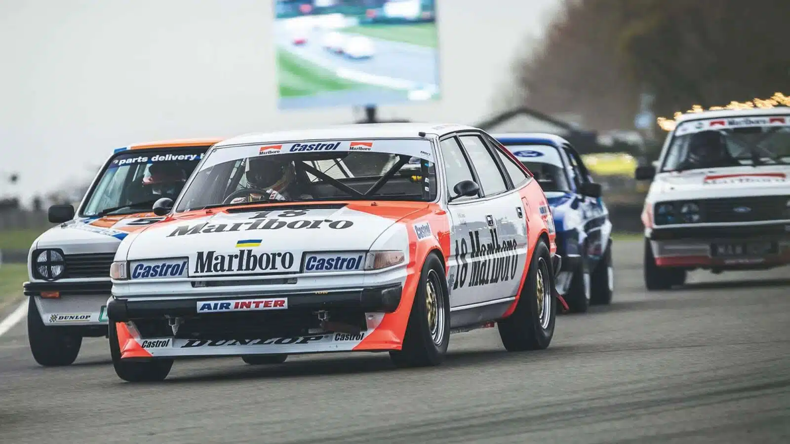 Cars on track at Gordon Spice Trophy at Goodwood