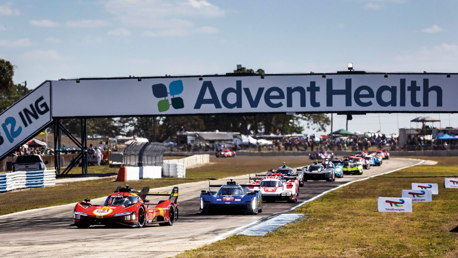 Ferrari starts Le mans infront