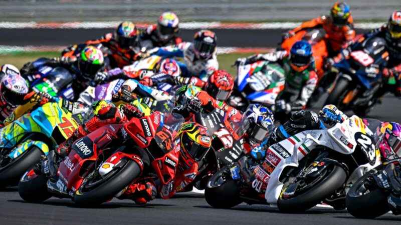 MotoGP race start