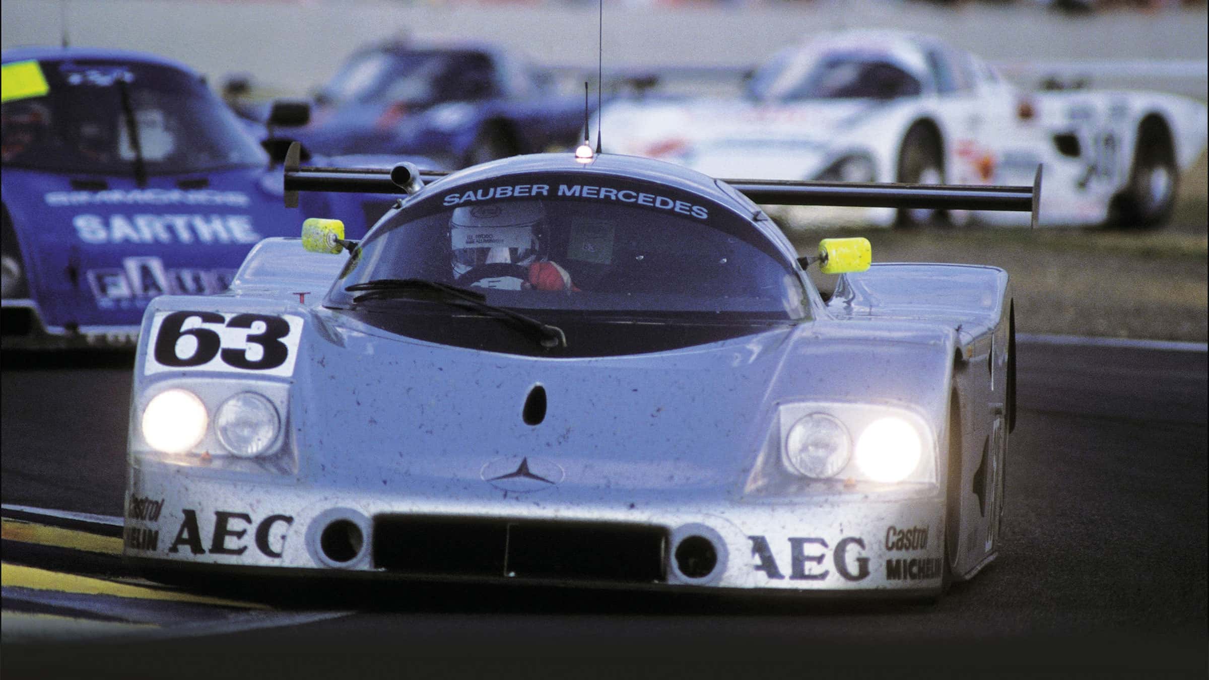 Porsche 962C and Sauber C9
