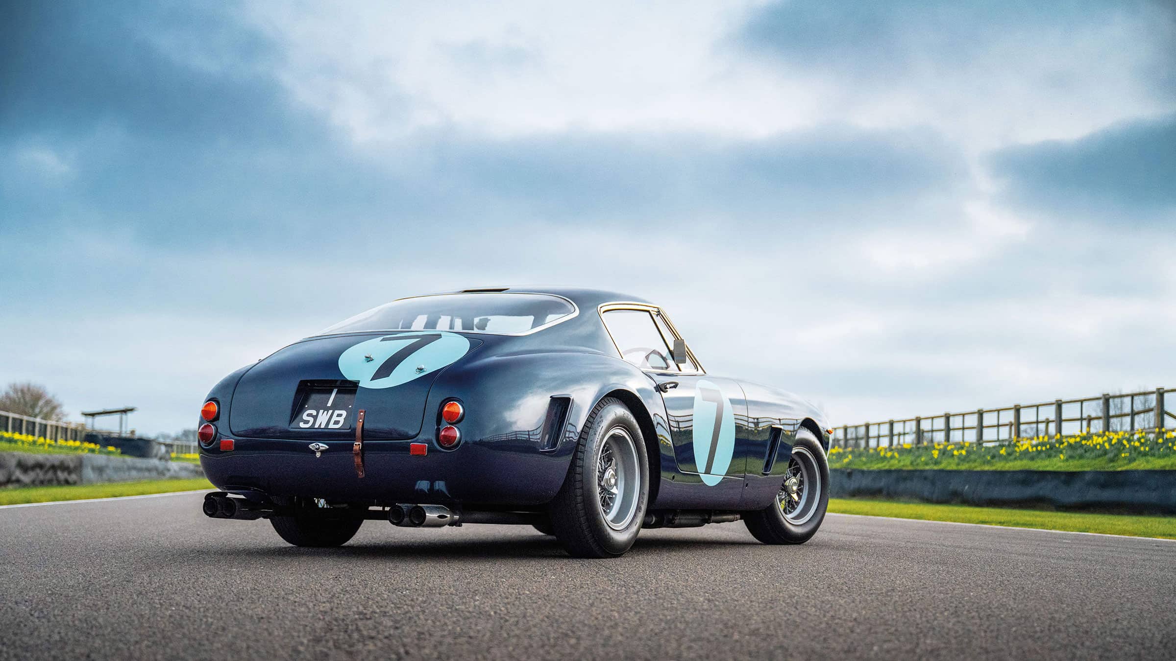 Rear of the Ferrari 250 SWB