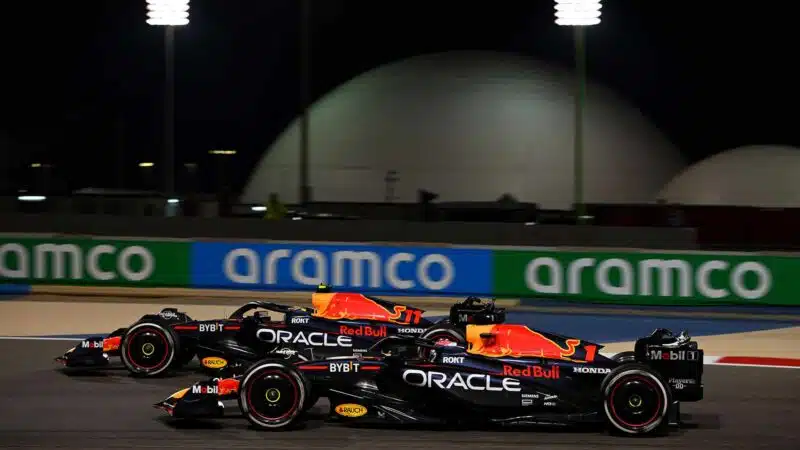Red Bulls at the 2023 Bahrain GP