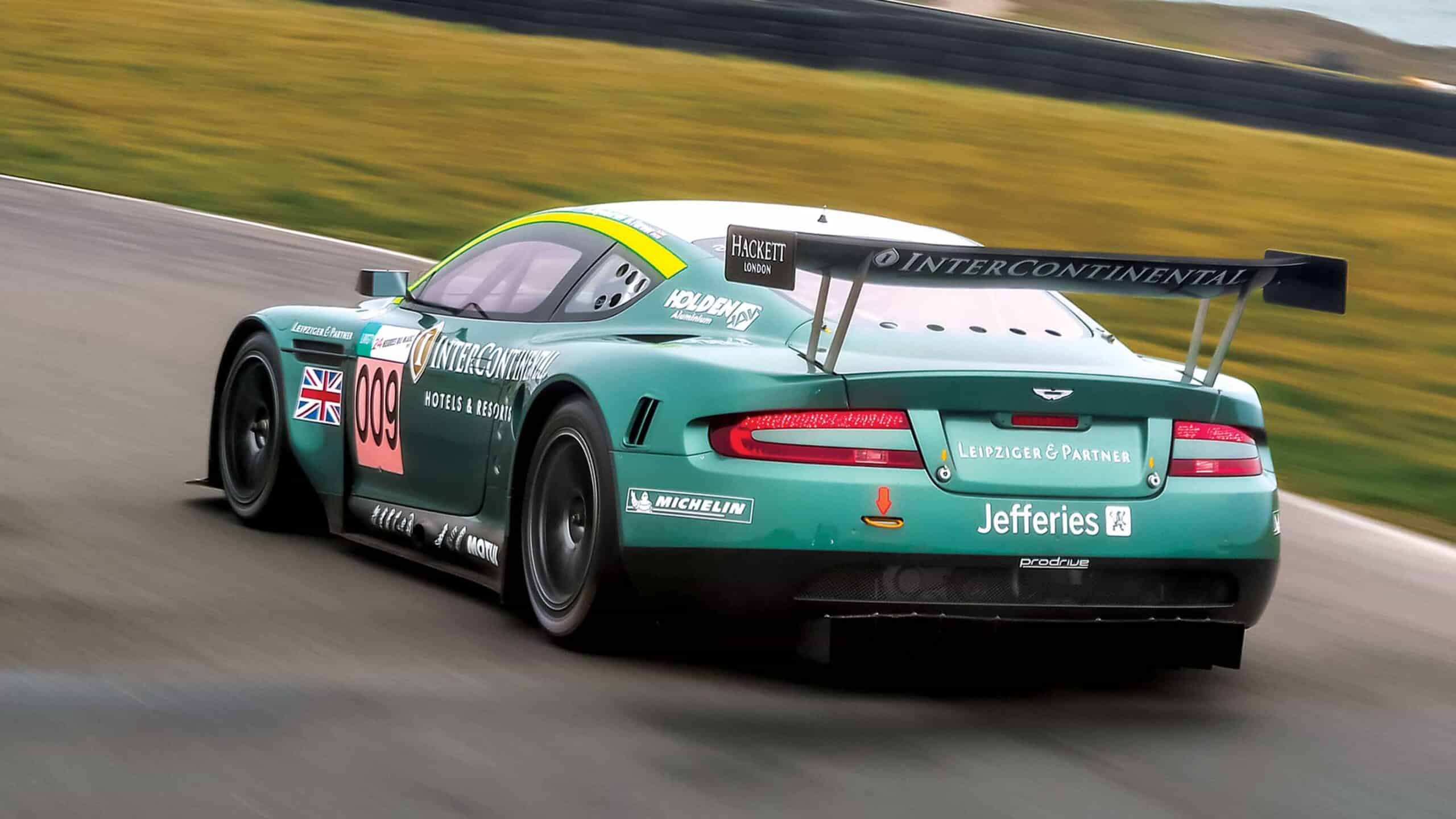 rear Aston Martin DBR9 GT1