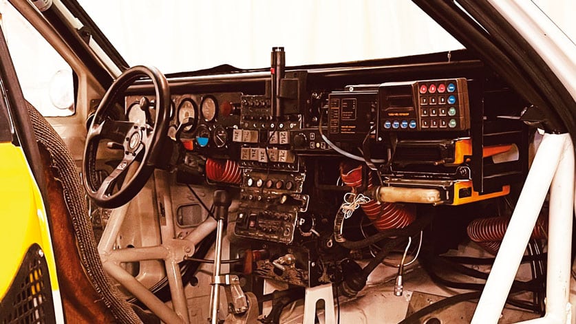 1986 Audi S1 E2 Sport Quattro engine